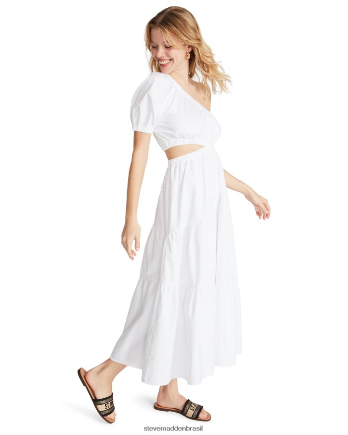 vestindo branco mulheres Steve Madden vestido maxi leena ZTFPZH695