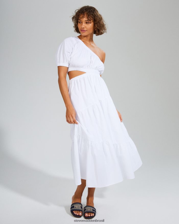 vestindo branco mulheres Steve Madden vestido maxi leena ZTFPZH695