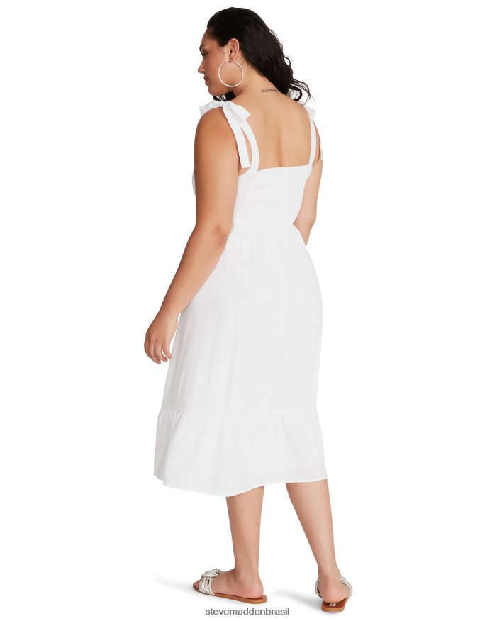 vestindo branco mulheres Steve Madden vestido sophia rose ZTFPZH693