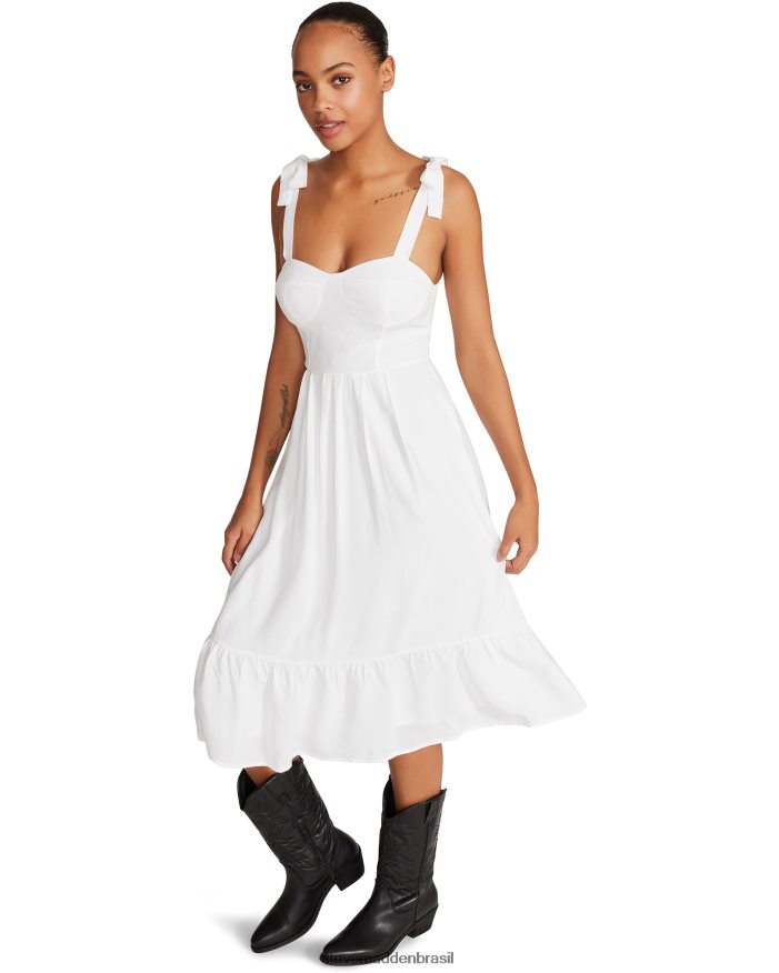 vestindo branco mulheres Steve Madden vestido sophia rose ZTFPZH693