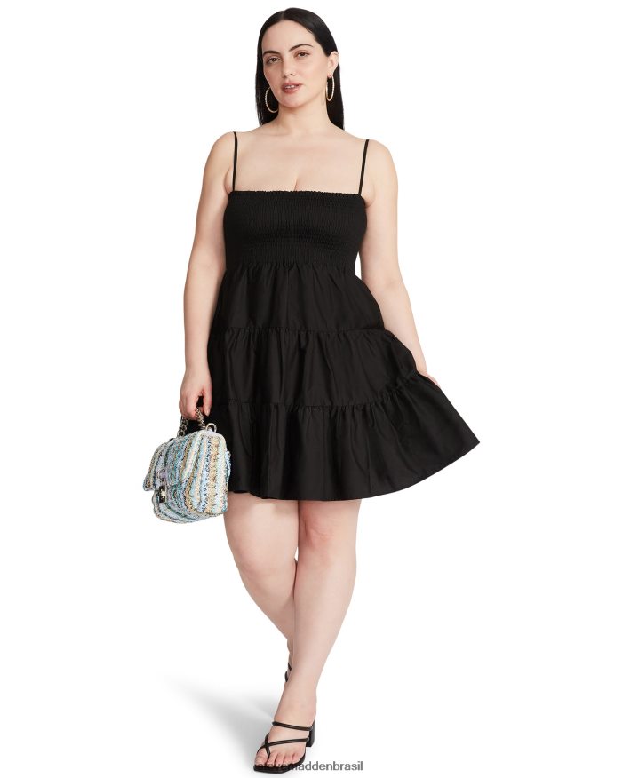 vestindo preto mulheres Steve Madden sonhe comigo vestido ZTFPZH692