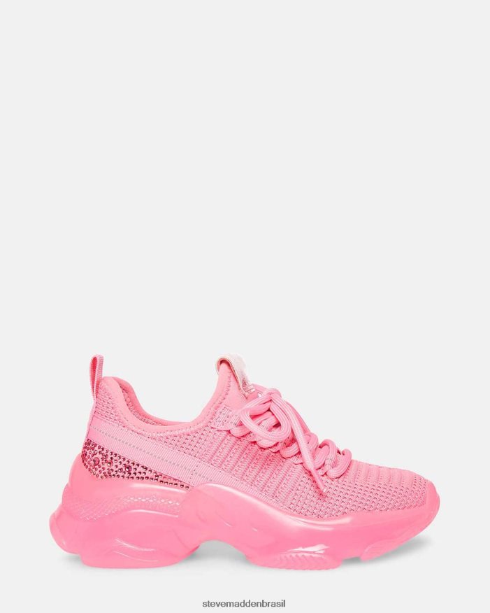 calçados néon rosa crianças Steve Madden jmaxima ZTFPZH1111