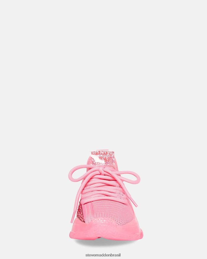 calçados néon rosa crianças Steve Madden jmaxima ZTFPZH1111