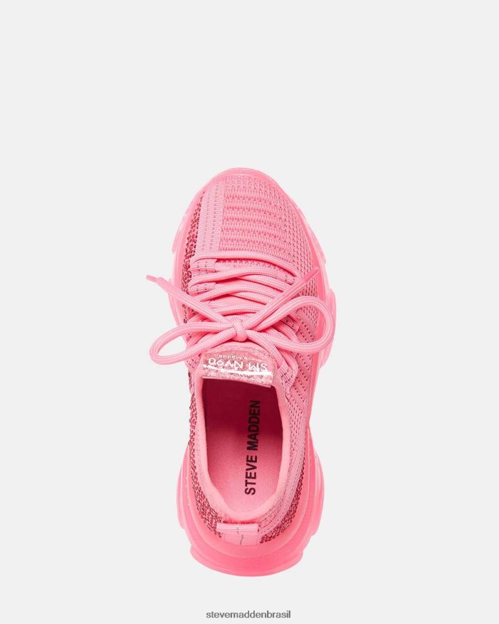 calçados néon rosa crianças Steve Madden jmaxima ZTFPZH1111