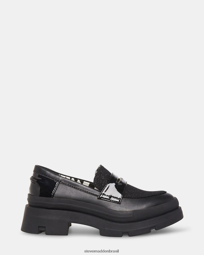 calçados preto crianças Steve Madden jlawrnce ZTFPZH1098