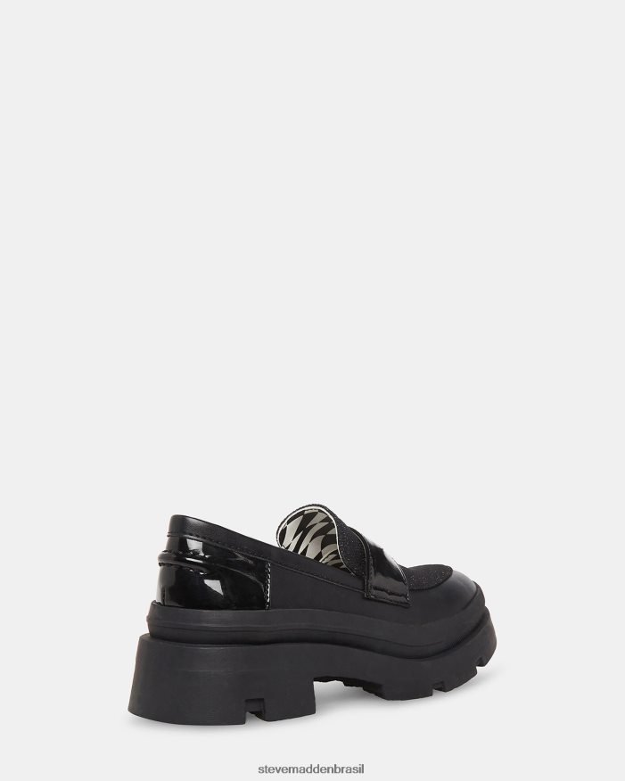 calçados preto crianças Steve Madden jlawrnce ZTFPZH1098