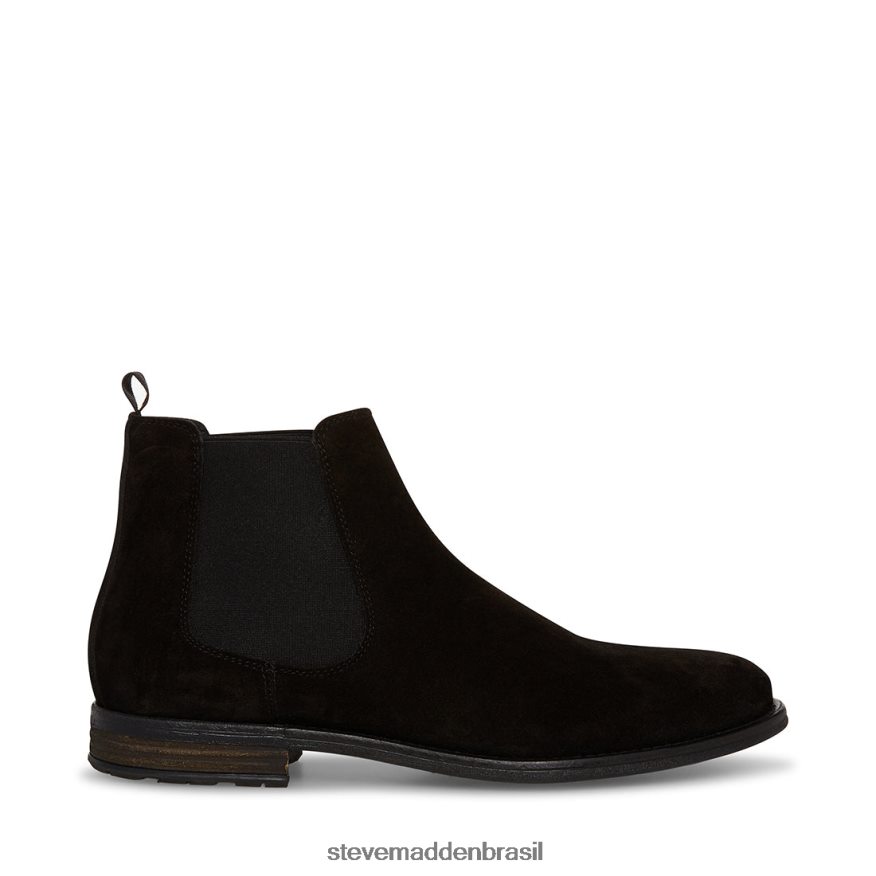 calçados Camurça preta homens Steve Madden Ricardo ZTFPZH930