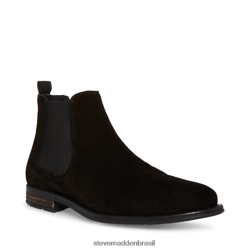 calçados Camurça preta homens Steve Madden Ricardo ZTFPZH930