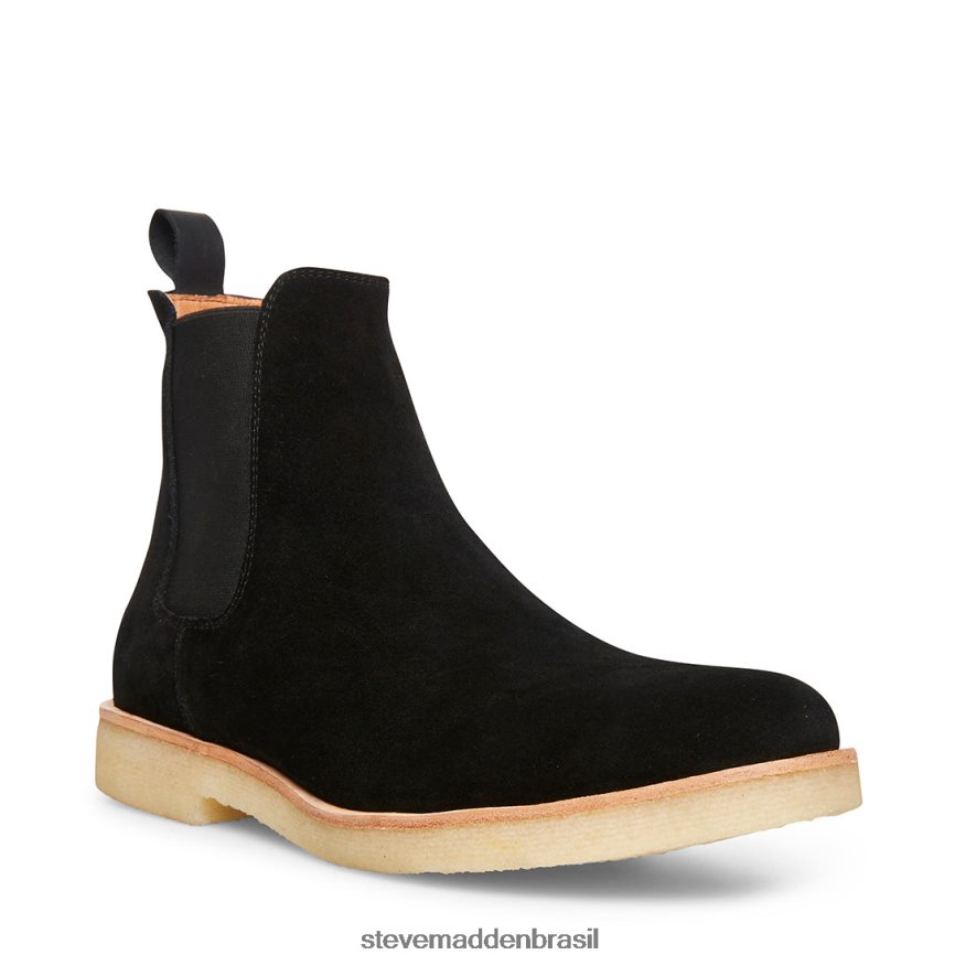 calçados Camurça preta homens Steve Madden Wilshire ZTFPZH977