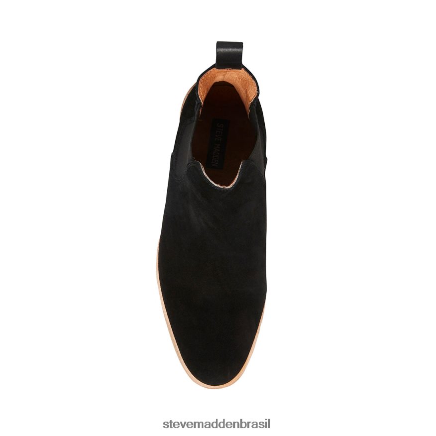 calçados Camurça preta homens Steve Madden Wilshire ZTFPZH977