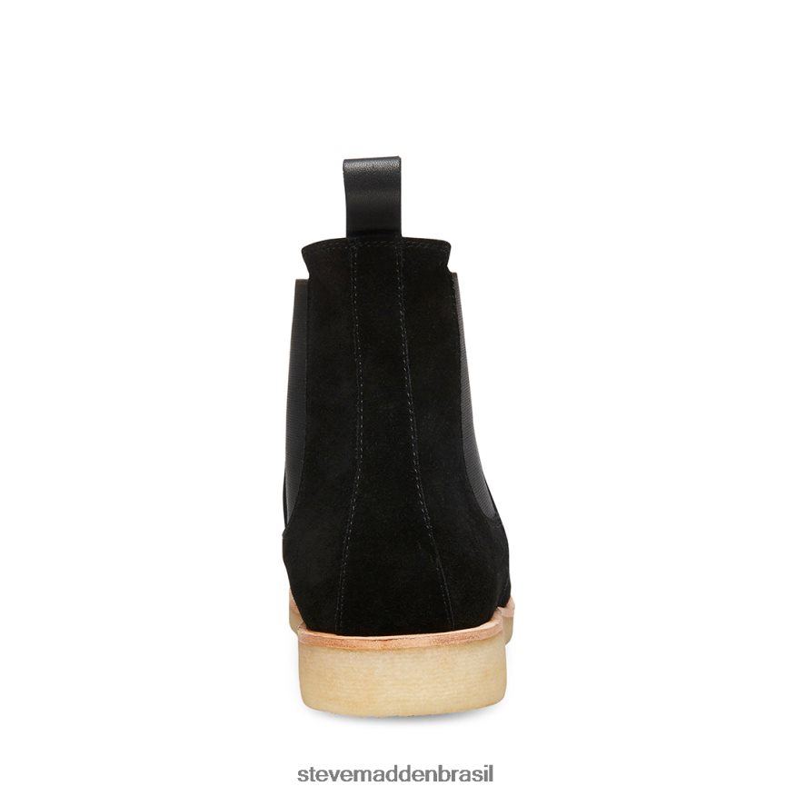 calçados Camurça preta homens Steve Madden Wilshire ZTFPZH977