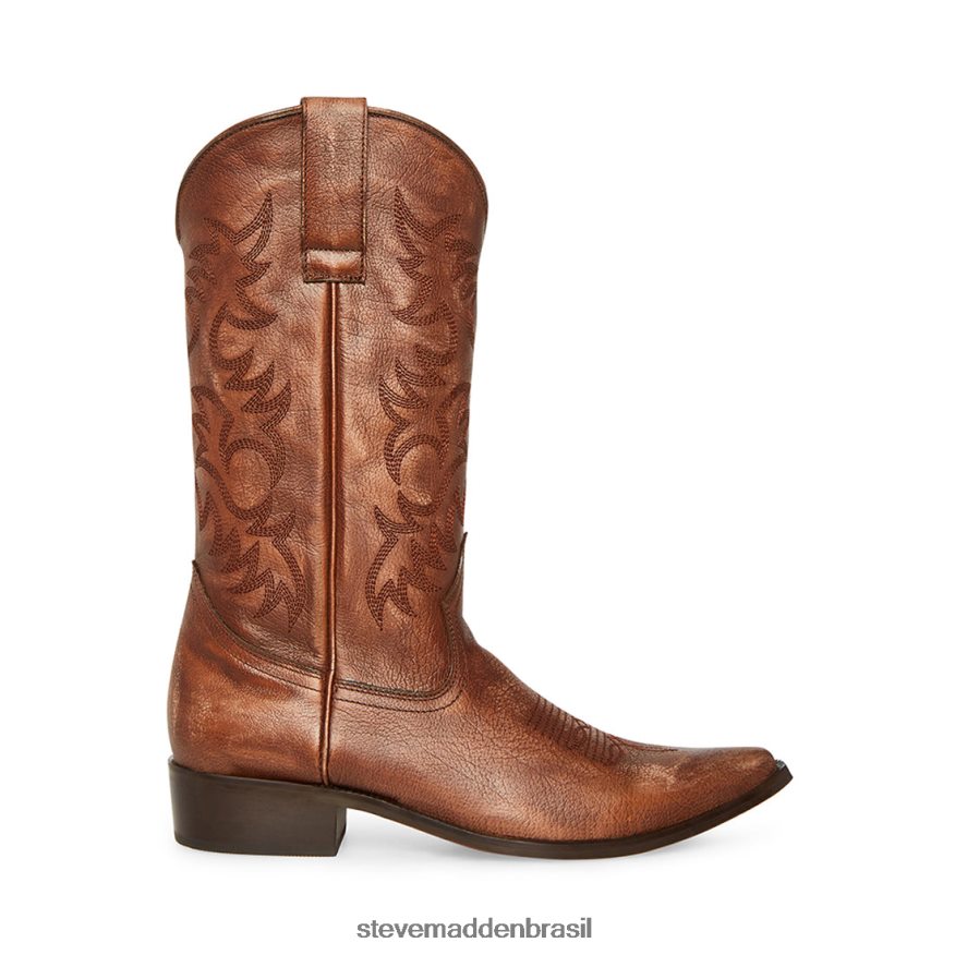 calçados Couro Marrom homens Steve Madden rey ZTFPZH936