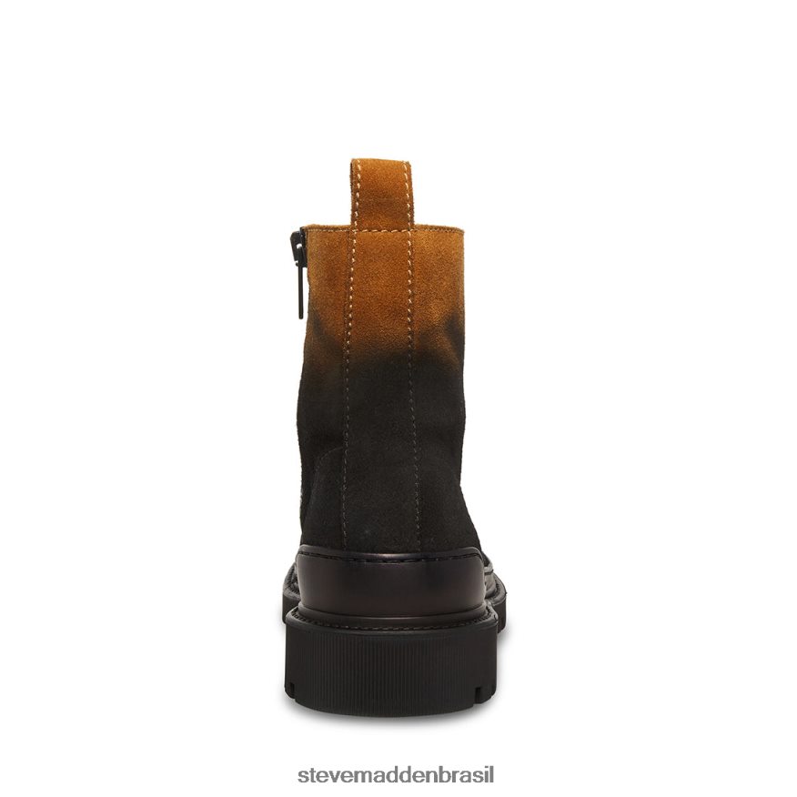 calçados bronzeado preto homens Steve Madden guardião ZTFPZH967