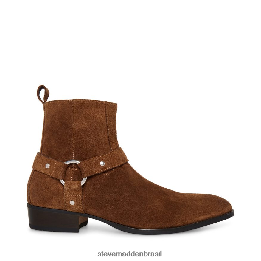 calçados camurça conhaque homens Steve Madden traço ZTFPZH950