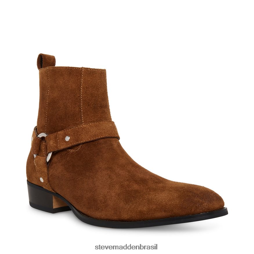 calçados camurça conhaque homens Steve Madden traço ZTFPZH950