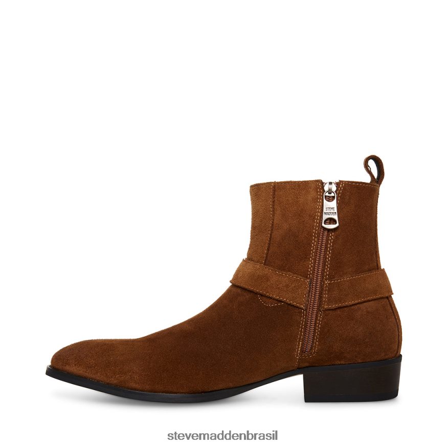 calçados camurça conhaque homens Steve Madden traço ZTFPZH950