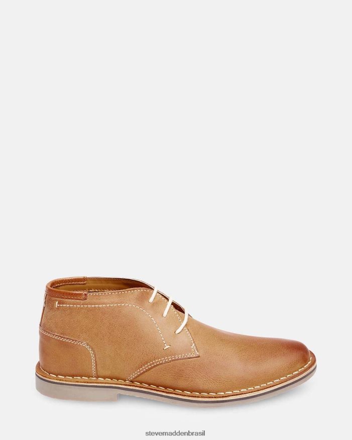 calçados couro bronzeado homens Steve Madden Heston ZTFPZH946