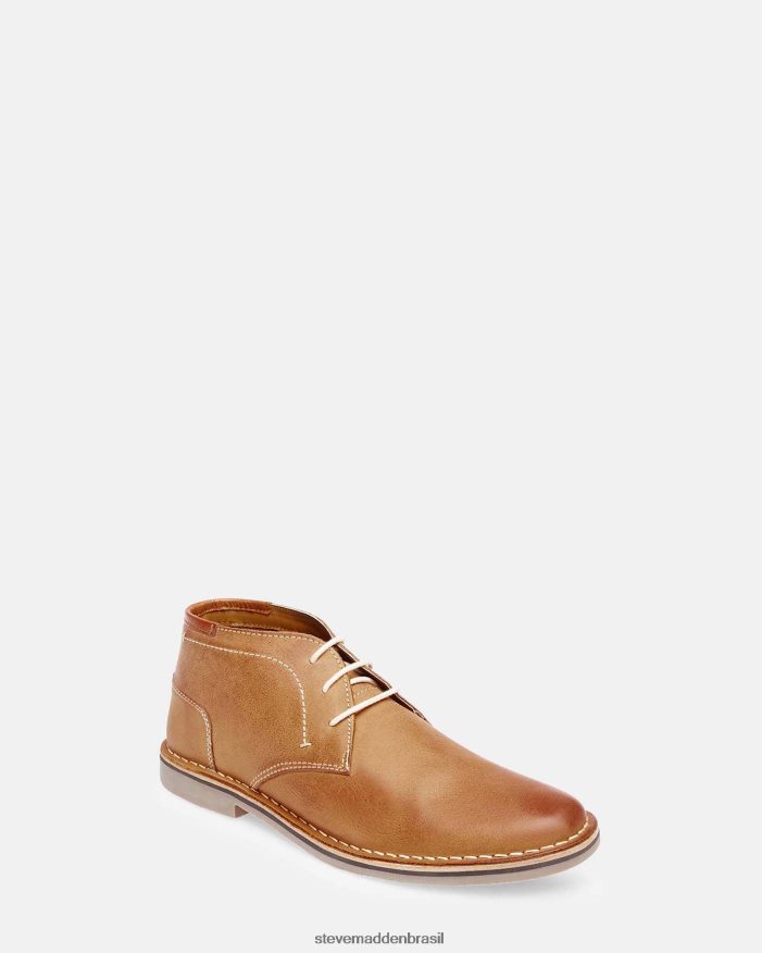 calçados couro bronzeado homens Steve Madden Heston ZTFPZH946