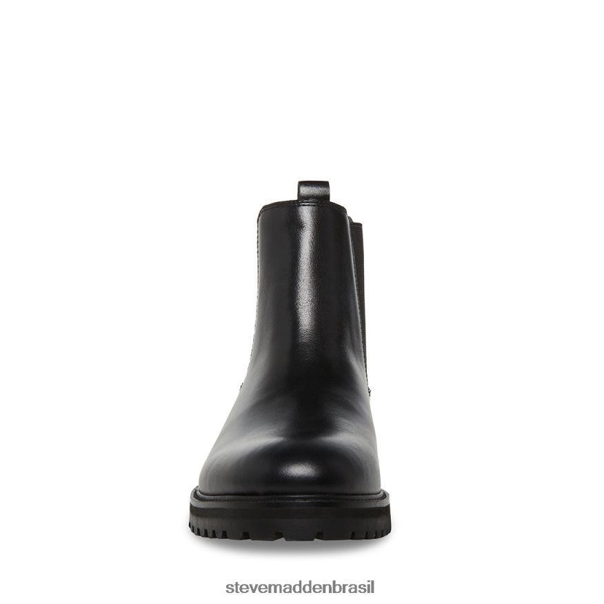 calçados couro preto homens Steve Madden durante ZTFPZH966