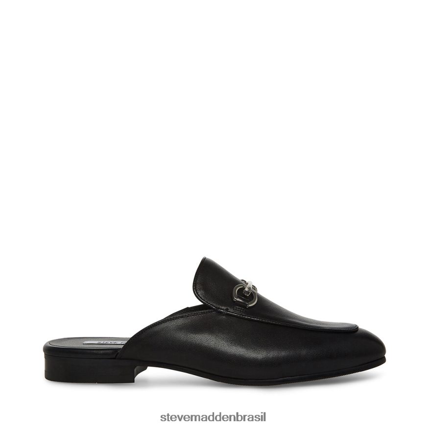 calçados couro preto homens Steve Madden Mateo ZTFPZH1058