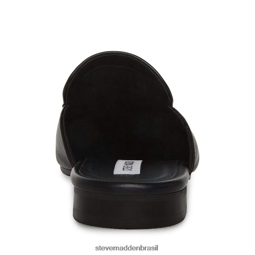 calçados couro preto homens Steve Madden Mateo ZTFPZH1058