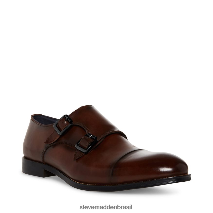 calçados Couro Marrom homens Steve Madden Zaven ZTFPZH997