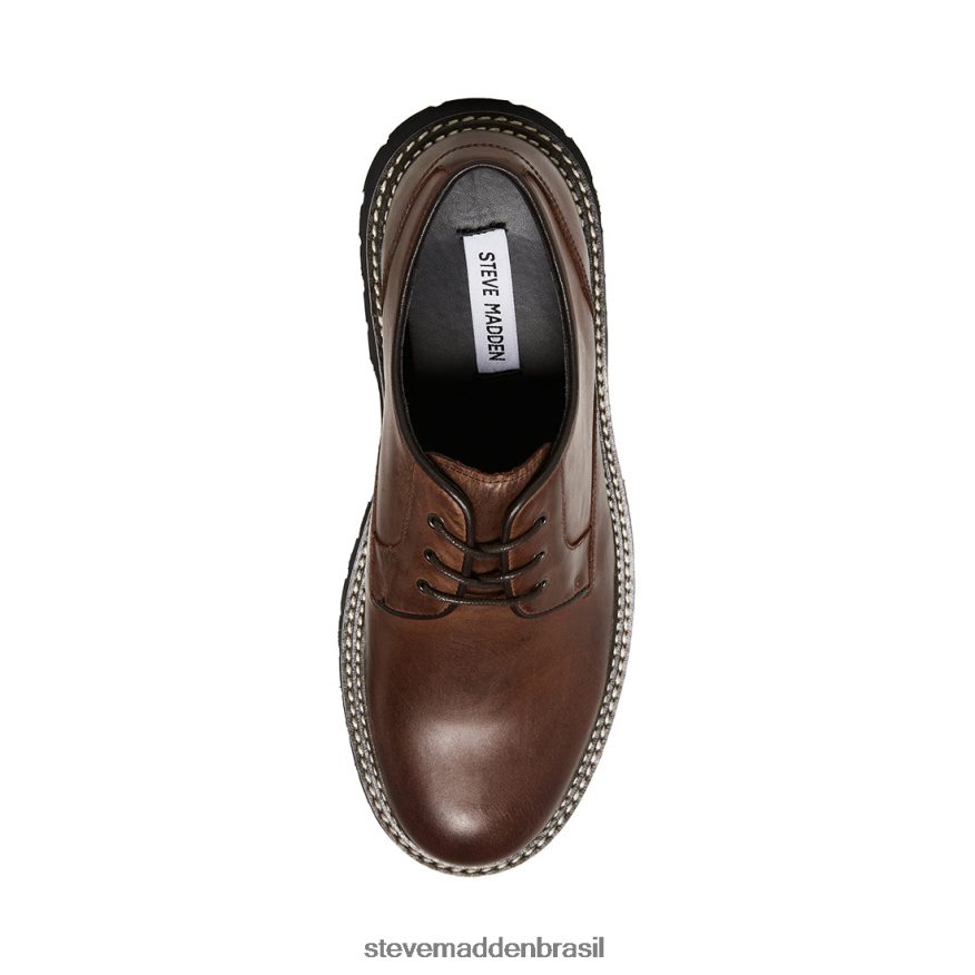 calçados Couro Marrom homens Steve Madden zylen ZTFPZH1029