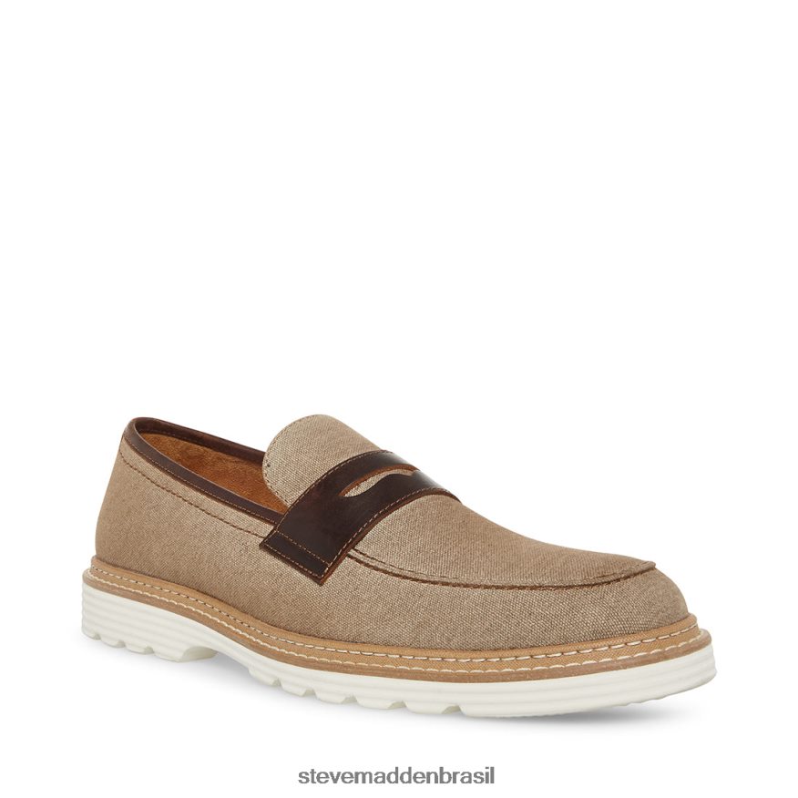 calçados cáqui fabuloso homens Steve Madden ewald ric ZTFPZH1016