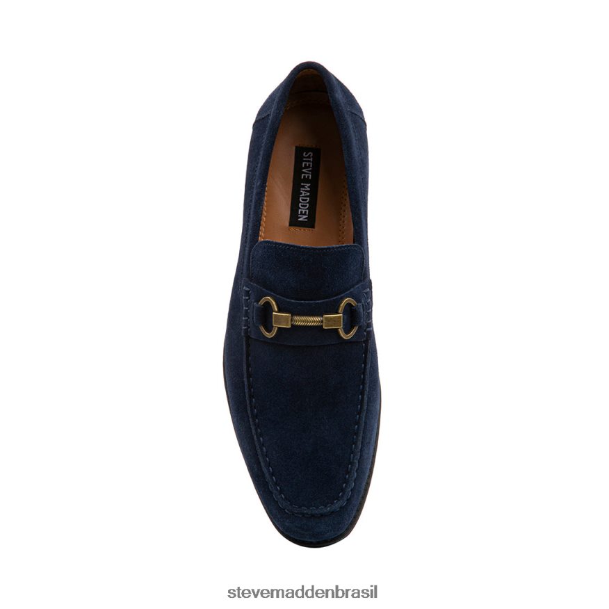 calçados camurça azul marinho homens Steve Madden Gaddis ZTFPZH999