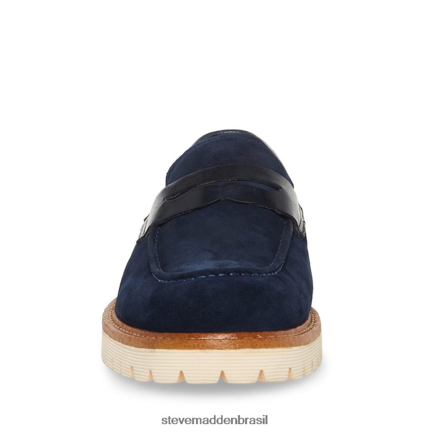 calçados camurça azul marinho homens Steve Madden bentino ZTFPZH1025