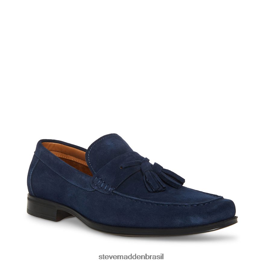 calçados camurça azul marinho homens Steve Madden caramba ZTFPZH1027