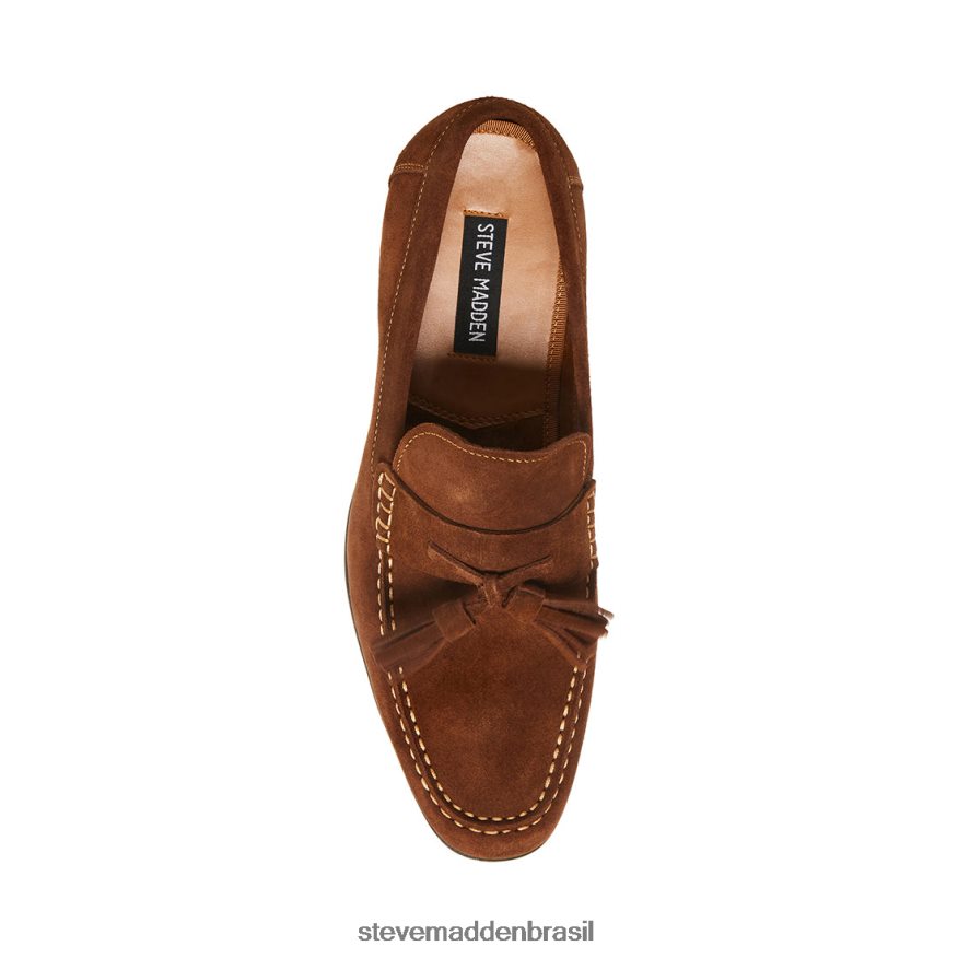 calçados camurça de tabaco homens Steve Madden caramba ZTFPZH1015