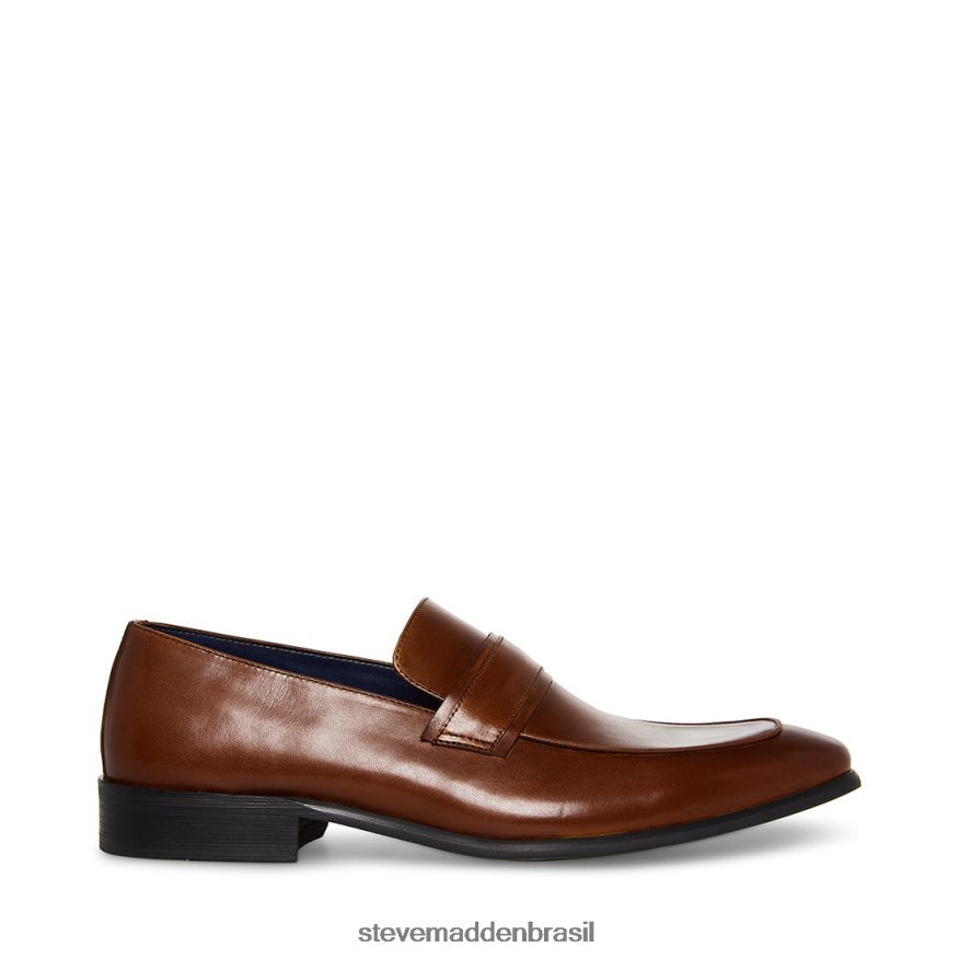 calçados couro bronzeado homens Steve Madden beaudon ZTFPZH1004