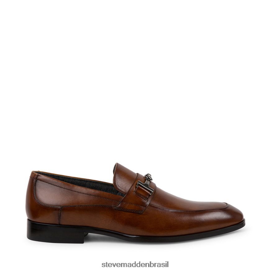 calçados couro bronzeado homens Steve Madden valão ZTFPZH1040