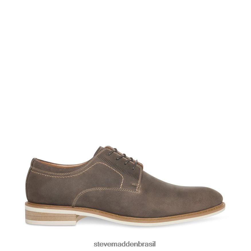 calçados couro cinza homens Steve Madden Kacion ZTFPZH1024