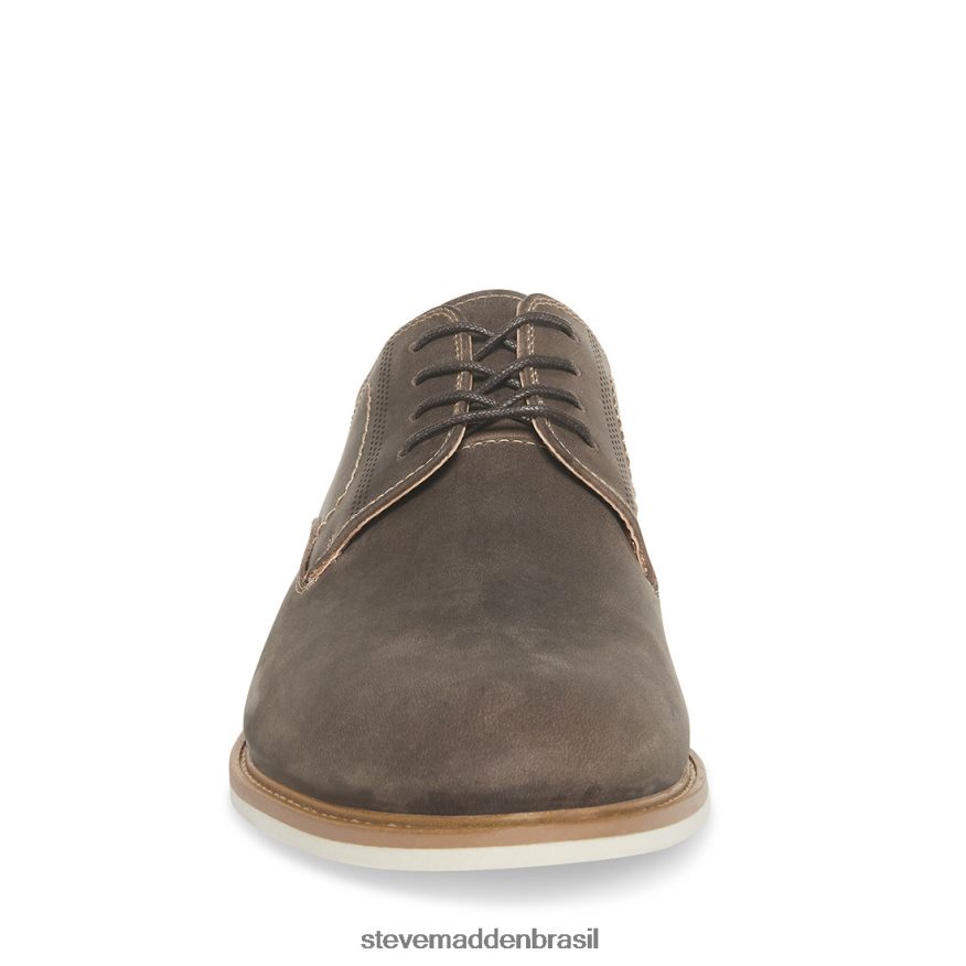 calçados couro cinza homens Steve Madden Kacion ZTFPZH1024