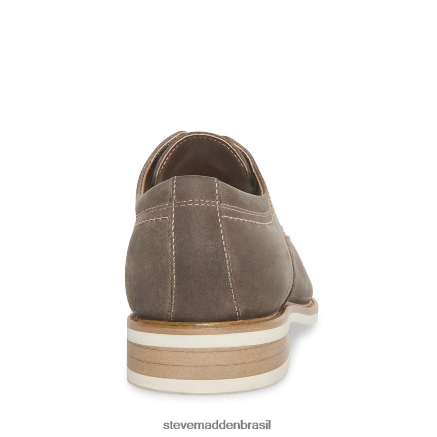 calçados couro cinza homens Steve Madden Kacion ZTFPZH1024