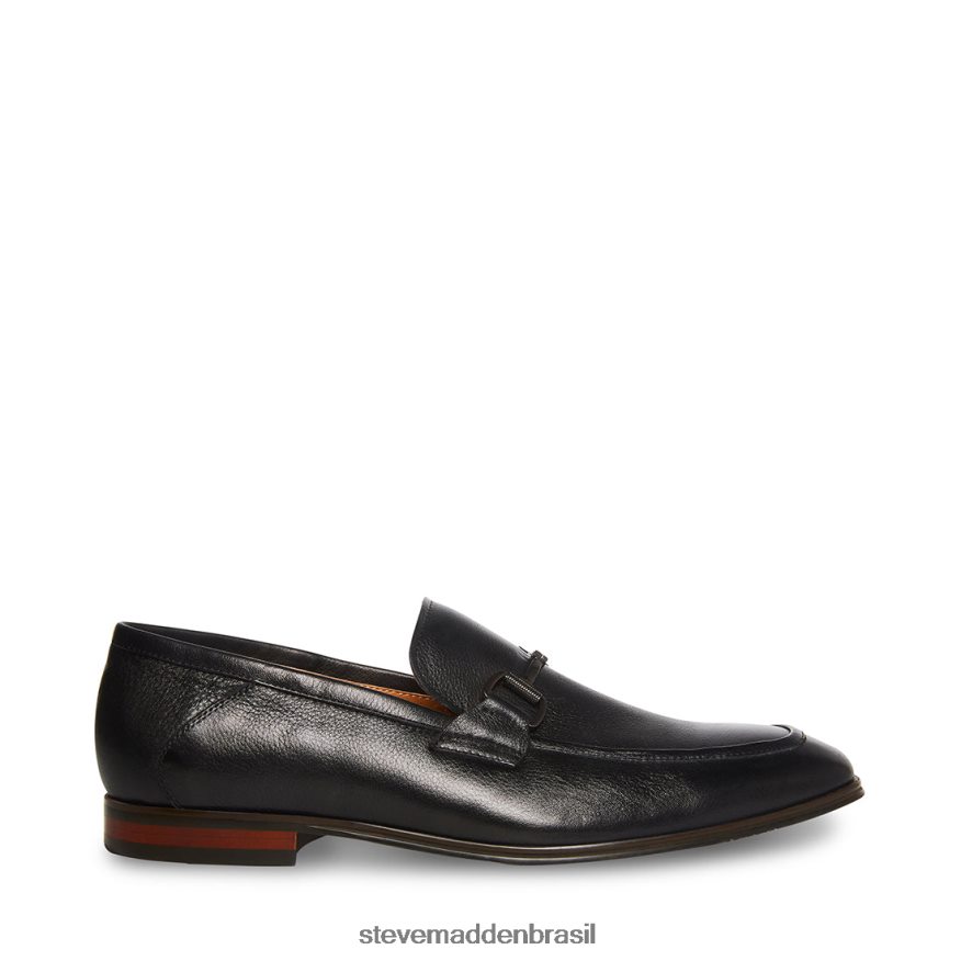 calçados couro preto homens Steve Madden Ahron ZTFPZH1017