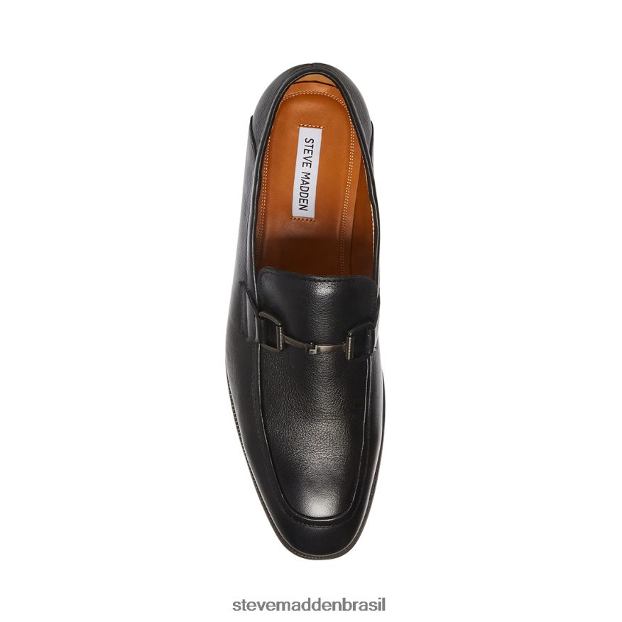 calçados couro preto homens Steve Madden Ahron ZTFPZH1017