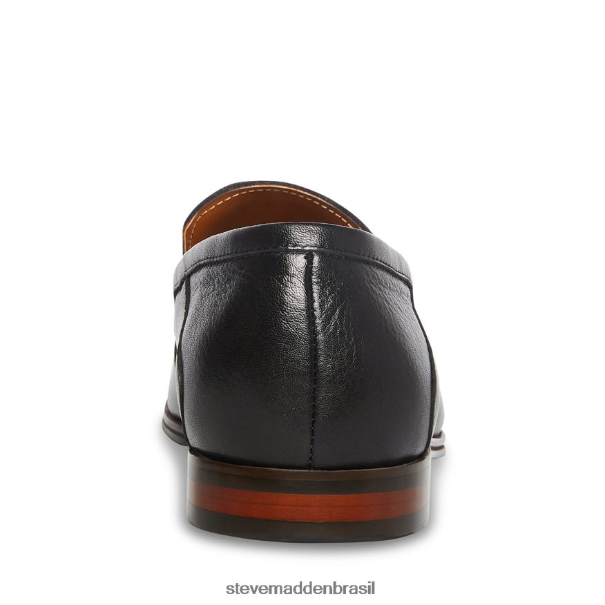 calçados couro preto homens Steve Madden Ahron ZTFPZH1017