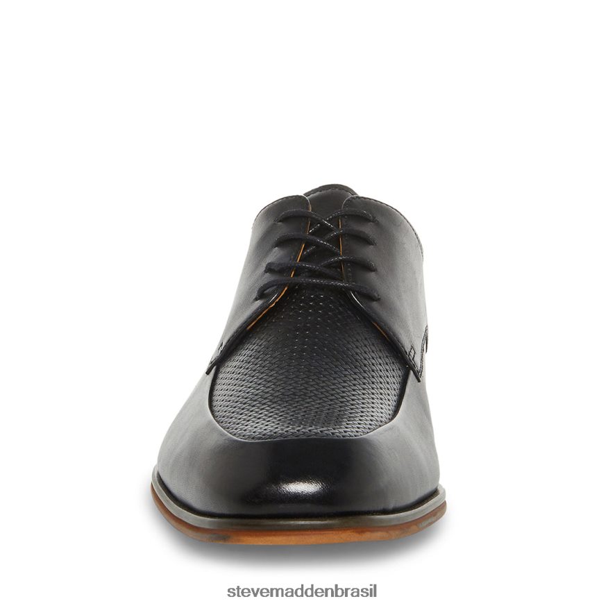 calçados couro preto homens Steve Madden imala ZTFPZH1010