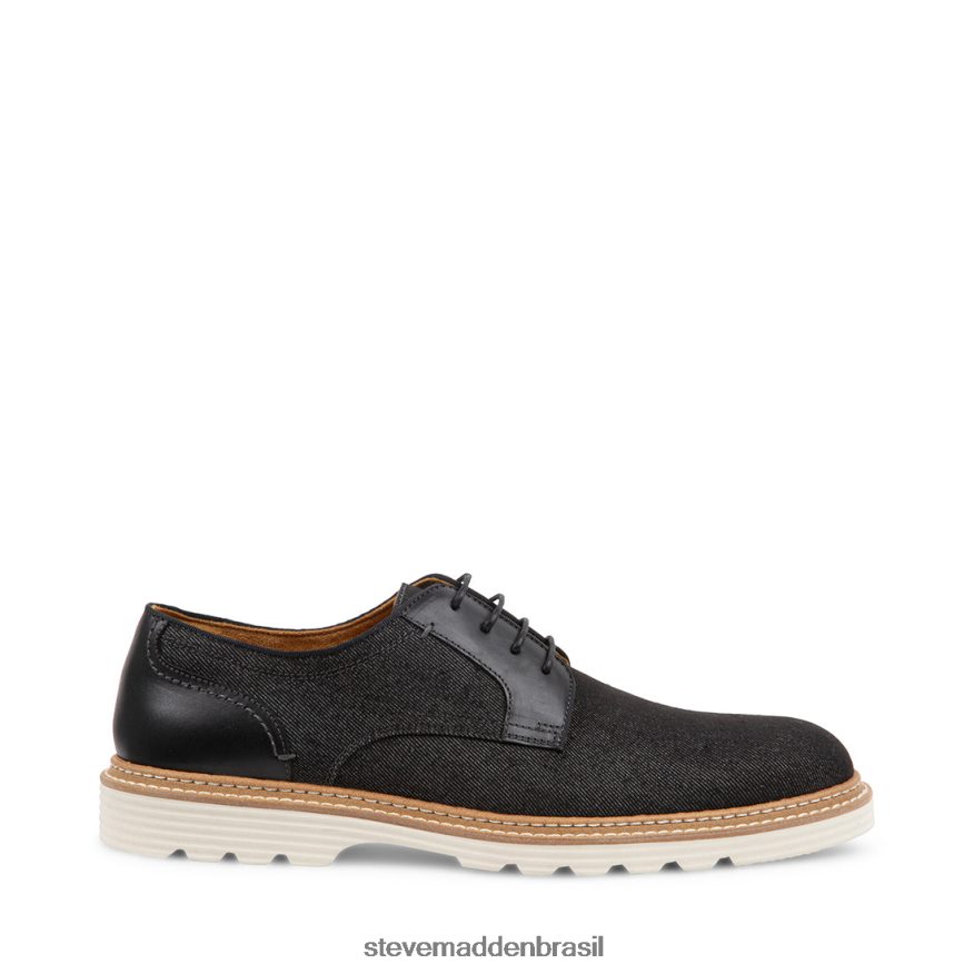 calçados tecido preto homens Steve Madden curie ZTFPZH1031