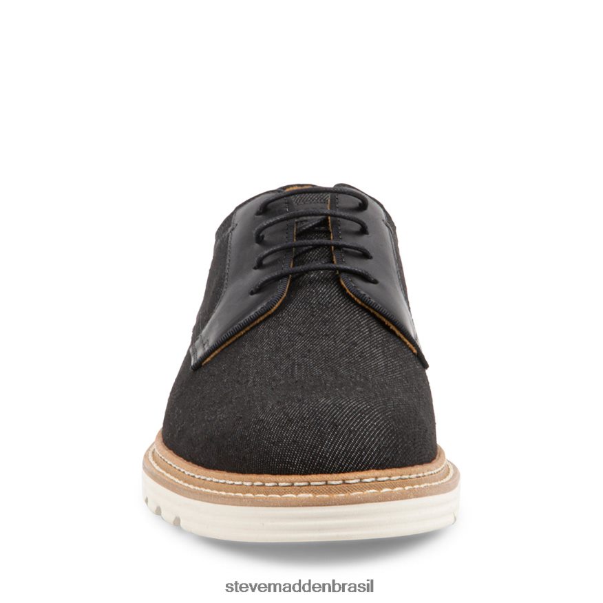 calçados tecido preto homens Steve Madden curie ZTFPZH1031