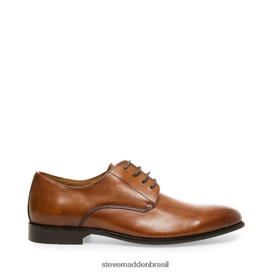 calçados couro bronzeado homens Steve Madden presa ZTFPZH1045