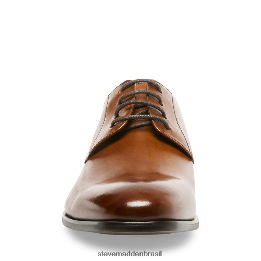 calçados couro bronzeado homens Steve Madden presa ZTFPZH1045