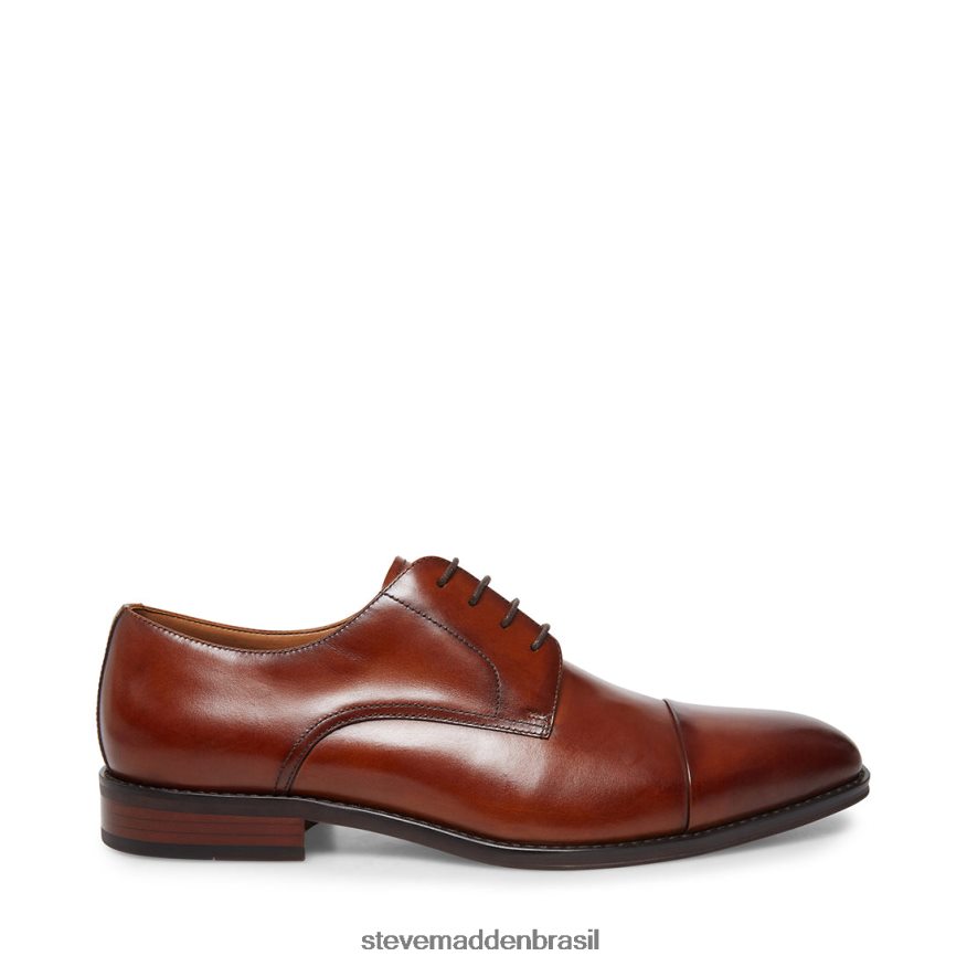 calçados couro bronzeado homens Steve Madden trama ZTFPZH1067