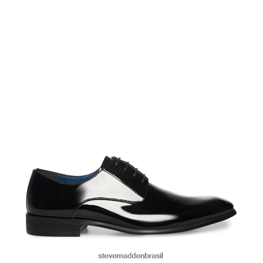 calçados patente preta homens Steve Madden namorados ZTFPZH1049