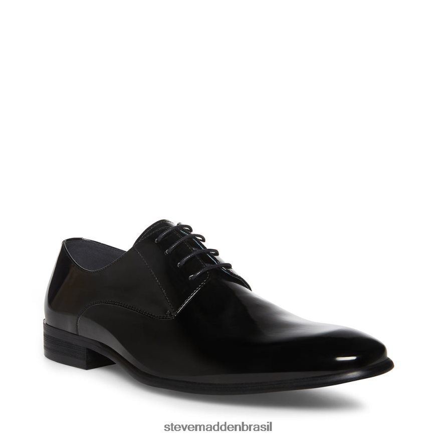 calçados patente preta homens Steve Madden namorados ZTFPZH1049