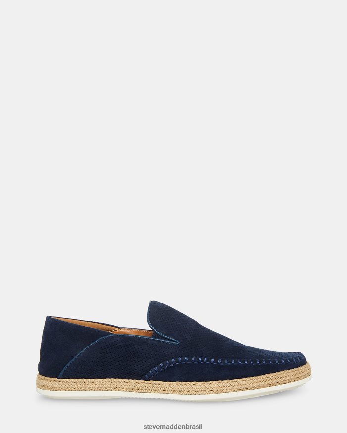 calçados camurça azul marinho homens Steve Madden caydenn ZTFPZH1073