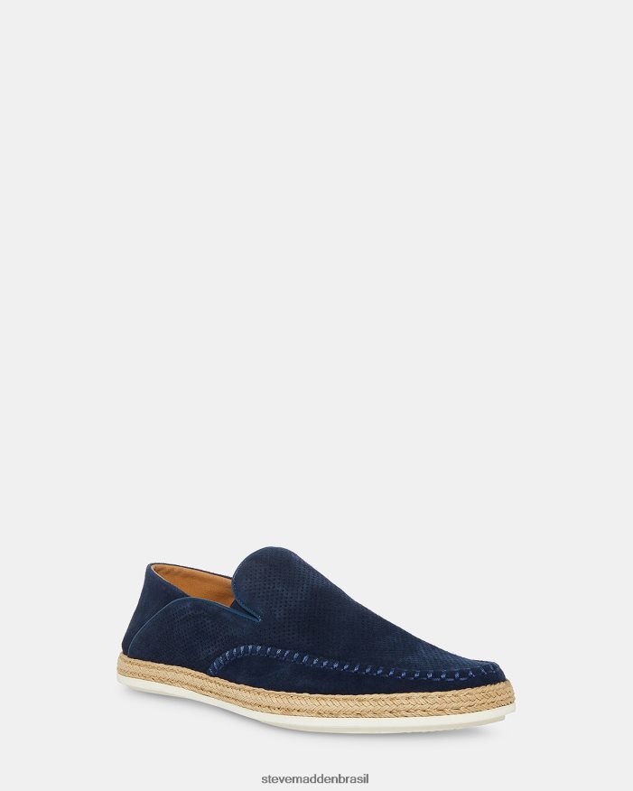 calçados camurça azul marinho homens Steve Madden caydenn ZTFPZH1073